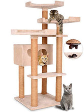 Load image into Gallery viewer, Kratzbaum mittelgroß Model JCKBM551-011Bg/4 Beige