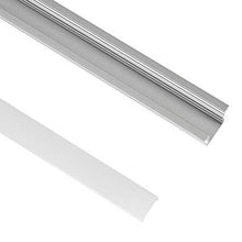 Load image into Gallery viewer, Aluminiumprofil für LED-Streifen LED Strip Aluprofil Set Schiene Alu Profil Aluminium Streifen Pro