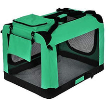 Load image into Gallery viewer, Hundetransportbox Grün Große: XL