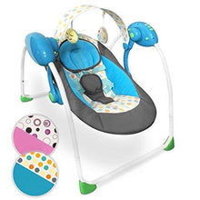 Load image into Gallery viewer, Babywippe Musik Blau