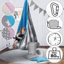 Load image into Gallery viewer, Hängesessel Set für Kinder