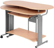 Load image into Gallery viewer, Computertisch 120/60/81 cm Schwarz