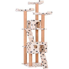 Load image into Gallery viewer, Cat Tree (Beige paw)