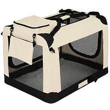 Load image into Gallery viewer, Hundetransportbox Beige Große: XL