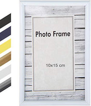 Load image into Gallery viewer, Holzbilderrahmen-10x15cm-weiss