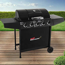 Load image into Gallery viewer, BBQ Gasgrill 5 DE/CH/ÖS schwarz