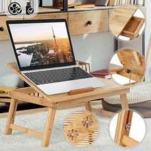 Load image into Gallery viewer, Betttisch mit USB-Lüfter