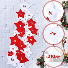 Load image into Gallery viewer, Adventskalender -Stern 210cm
