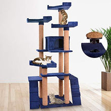 Load image into Gallery viewer, Kratzbaum mittelgroß Model JCKBM551-023Bl/4 Blau
