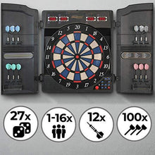 Load image into Gallery viewer, Elektrisches Dartscheibe mit 27spiele