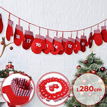 Load image into Gallery viewer, Adventskalender -Handschuh 280cm