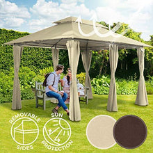 Load image into Gallery viewer, Gartenpavillion 4x3m beige