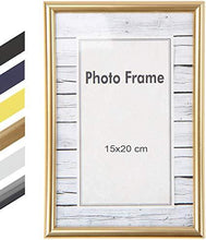 Load image into Gallery viewer, Holzbilderrahmen-15x20cm-gold