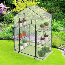 Load image into Gallery viewer, Gewächshaus Wintergarten Frühbeet Treibhaus Tomatenhaus Alu-Gewächshaus Planzenhaus