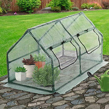 Load image into Gallery viewer, Gewächshaus Wintergarten Frühbeet Treibhaus Tomatenhaus Alu-Gewächshaus Planzenhaus