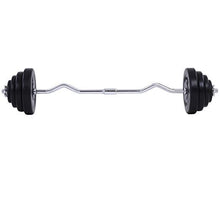 Load image into Gallery viewer, Hantelbank mit 23.5kg Curlhantel Set
