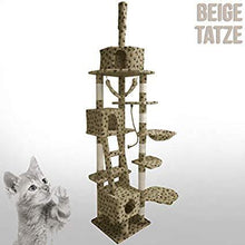 Load image into Gallery viewer, Kratzbaum deckenhoch beigetatze
