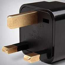 Load image into Gallery viewer, Reiseadapter DE-UK schwarz
