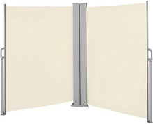 Load image into Gallery viewer, Doppel Seitenmarkise 160x600cm Beige

