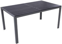 Load image into Gallery viewer, Gartentisch 150x90cm Dunkelgrau
