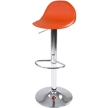 Load image into Gallery viewer, Barhocker Rückenlehne Orange 1er
