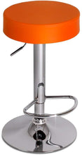 Load image into Gallery viewer, Barhocker Rund Orange 1er
