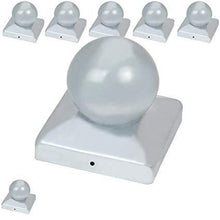 Load image into Gallery viewer, Pfostenkappen verzinkter Stahl 101mm 7er Set
