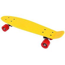 Load image into Gallery viewer, Retro-Skateboard aus Kunststoff-blau
