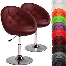 Load image into Gallery viewer, Chesterfield Lounge Sessel(Rotwein)-2er
