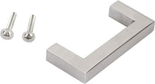 Load image into Gallery viewer, Möbelgriff-Edelstahl gebuerstet-64mm 3er Set
