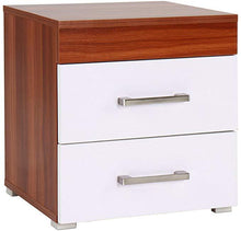 Load image into Gallery viewer, Nachttisch Nachtkommode Nachtkonsole Nachtschrank Beistellschrank Nachtkaestchen weiss
