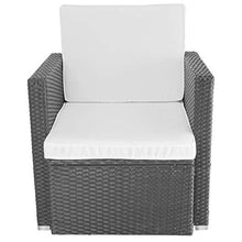 Load image into Gallery viewer, Polyrattan Sofa Grau 1er
