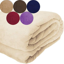 Load image into Gallery viewer, Kuscheldecke 200x220 cm Golden Fleece
