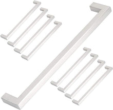 Load image into Gallery viewer, Möbelgriff-Edelstahl gebuerstet-192mm 9er Set
