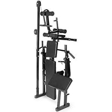 Load image into Gallery viewer, Hantelbank Kraftstation Trainingsbank Bankdruecken Fitnessgeraet Langhantelbank Fitnessbank Schrae
