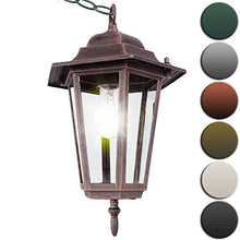 Load image into Gallery viewer, Aluguß Gartenlampe Aussenleuchte - Grün
