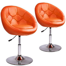 Load image into Gallery viewer, Chesterfield Lounge Sessel(Orange)-2er
