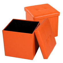 Load image into Gallery viewer, Faltbarer Sitzhocker (Orange)
