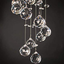 Load image into Gallery viewer, Kristall Deckenleuchte 90cm
