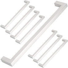 Load image into Gallery viewer, Möbelgriff-Edelstahl gebuerstet-192mm 8er Set
