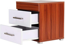 Load image into Gallery viewer, Nachttisch Nachtkommode Nachtkonsole Nachtschrank Beistellschrank Nachtkaestchen weiss
