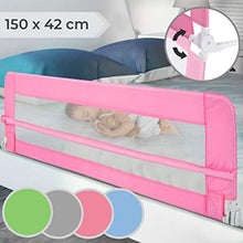 Load image into Gallery viewer, Kinder Bettgitter Rosa 150cm
