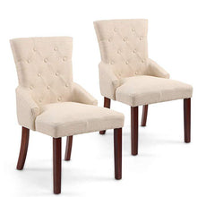 Load image into Gallery viewer, Esszimmerstuhl beige 2er Set

