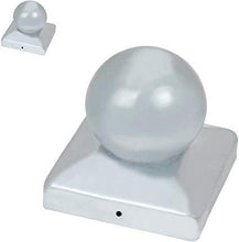 Load image into Gallery viewer, Pfostenkappen verzinkter Stahl 91mm 2er Set
