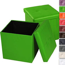 Load image into Gallery viewer, Faltbarer Sitzhocker (Grün)
