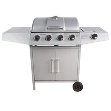 Load image into Gallery viewer, BBQ Gasgrill 4+1 DE/CH/ÖS silber
