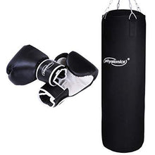 Load image into Gallery viewer, Boxsack mit Boxhandschuhen 10oz
