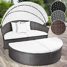 Load image into Gallery viewer, PolyRattan Sonneninsel (Grau)
