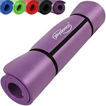 Load image into Gallery viewer, Fitnessmatte1.5violett180x60
