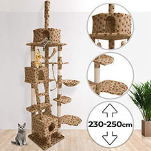 Load image into Gallery viewer, Kratzbaum deckenhoch beigetatze
